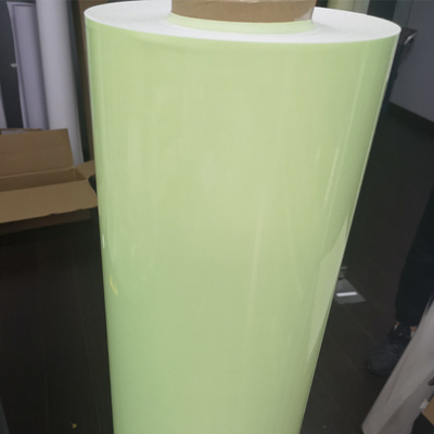 Pressure Sensitive Permanent Adhesive Vinyl PVC PET Photoluminescent Film Roll